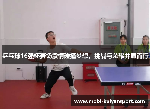 乒乓球16强杯赛场激情碰撞梦想，挑战与荣耀并肩而行